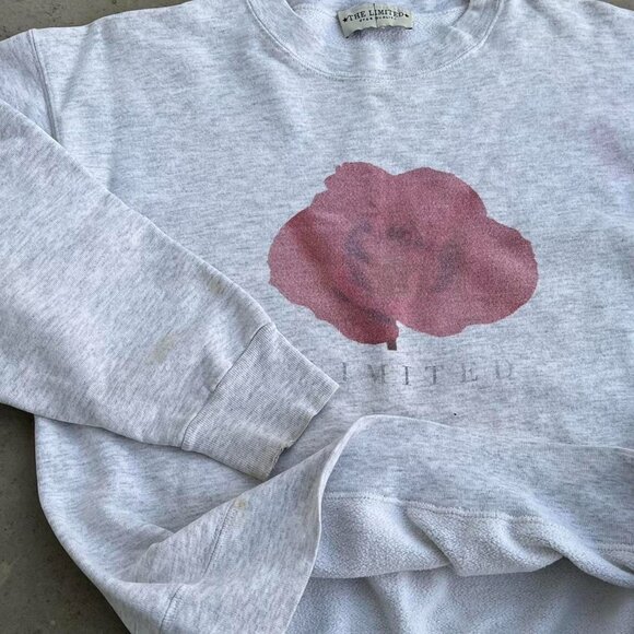 Vintage The Limited 90s Crewneck Sweatshirt Women's Small - Picture 7 of 8
